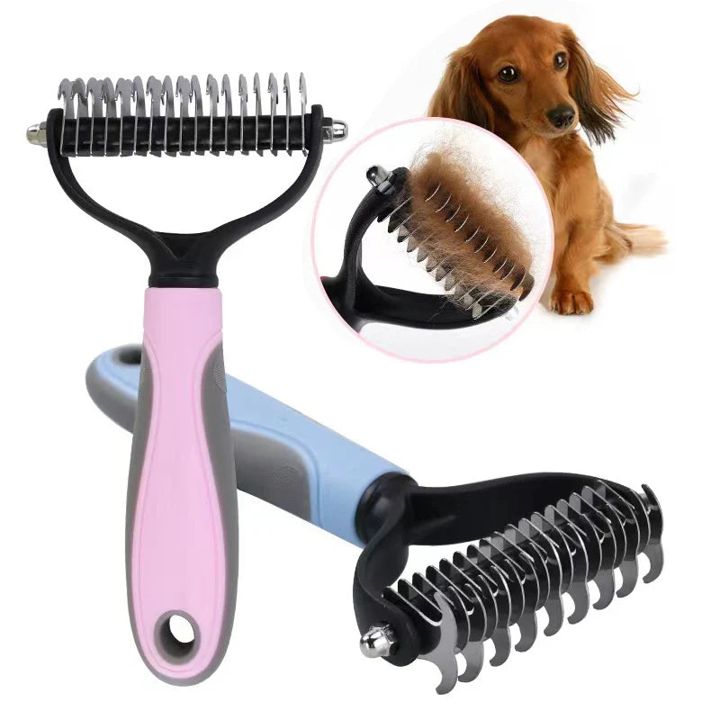 Pet Fur Knot Remover Comb – Dog Grooming Tool
