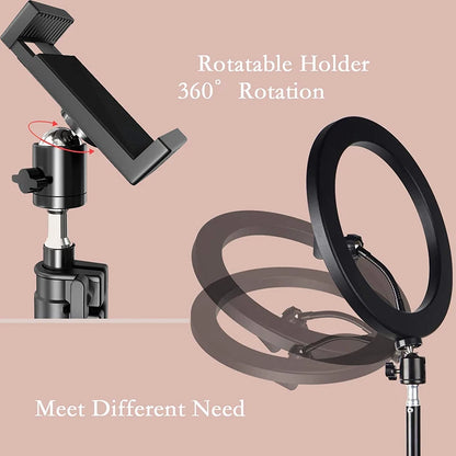Portable 4-in-1 Selfie Stick with Tripod & LED