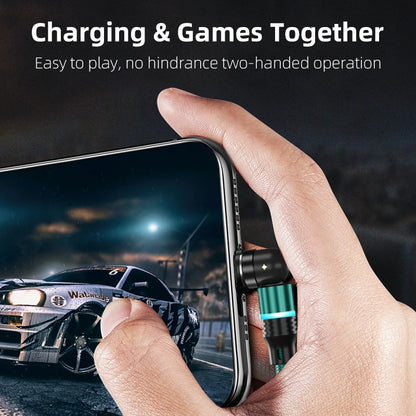 Magnetic USB Charging Cable 180° Rotate