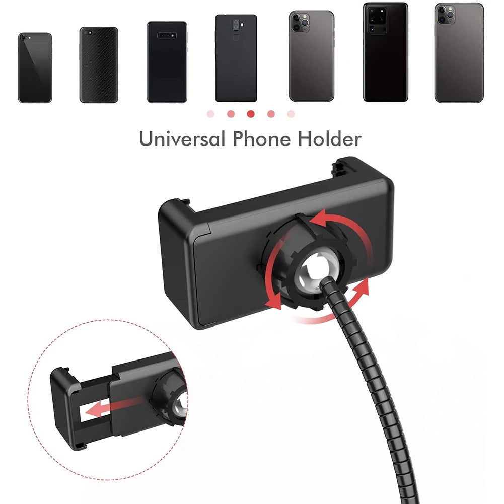 Portable 4-in-1 Selfie Stick with Tripod & LED