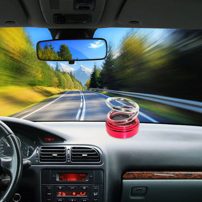 Auto Rotation Car Air Freshener – Double Ring