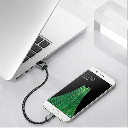 USB Bracelet Charger – Leather Design