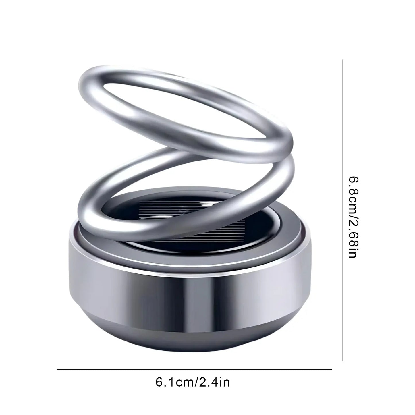 Auto Rotation Car Air Freshener – Double Ring