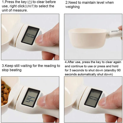 Smart Pet Food Measuring Scoop