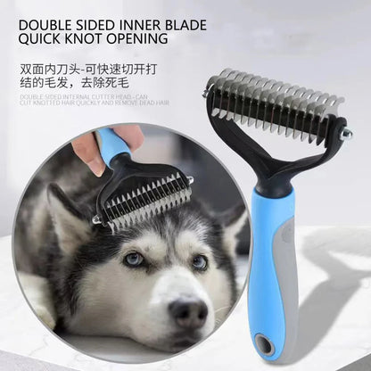 Pet Fur Knot Remover Comb – Dog Grooming Tool
