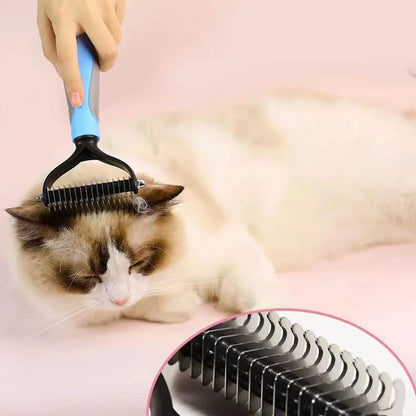Pet Fur Knot Remover Comb – Dog Grooming Tool