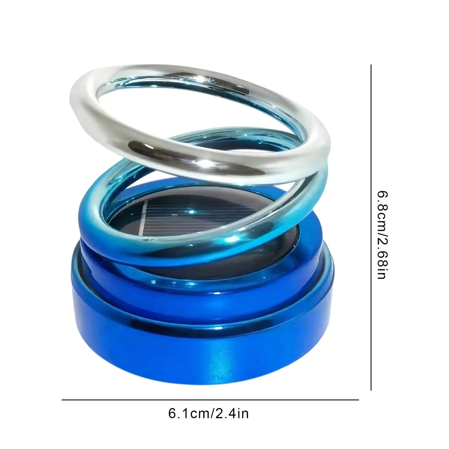 Auto Rotation Car Air Freshener – Double Ring