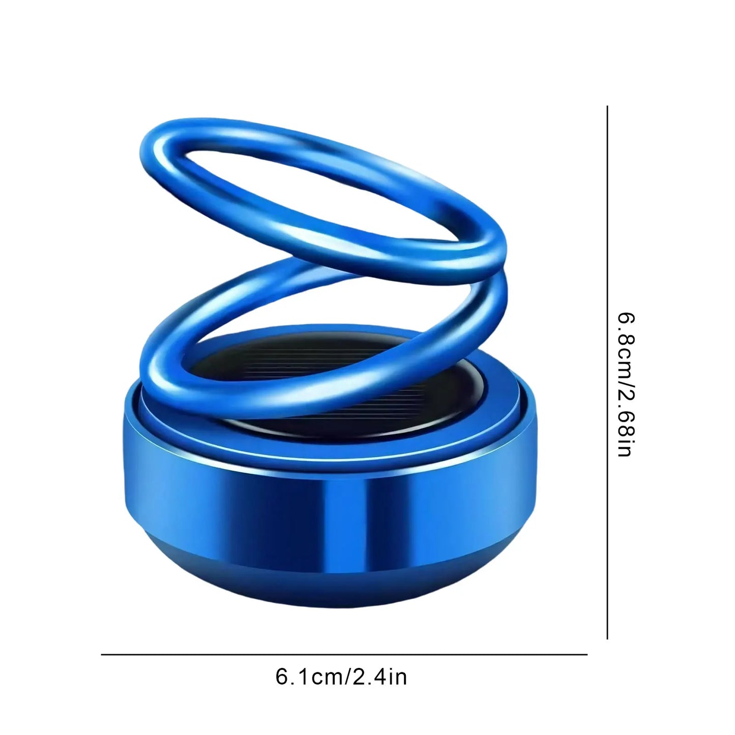 Auto Rotation Car Air Freshener – Double Ring