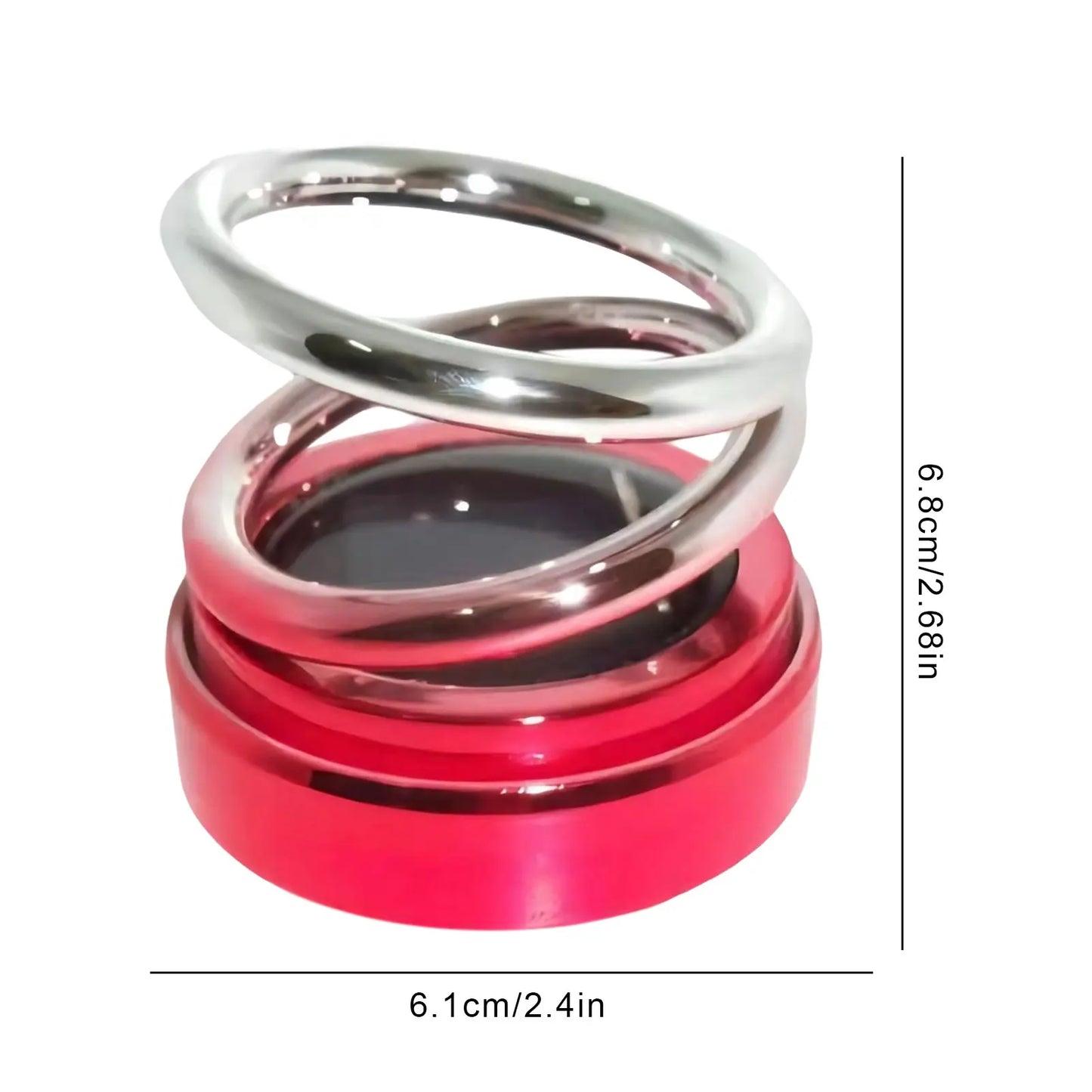 Auto Rotation Car Air Freshener – Double Ring